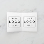 Benutzerdefiniertes Logo Karte (Innenseite)