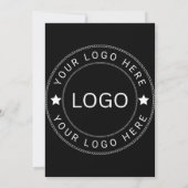 Benutzerdefiniertes Logo Karte (Rückseite)