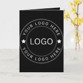 Benutzerdefiniertes Logo Karte (Gelbe Blume)