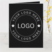 Benutzerdefiniertes Logo Karte (Gelbe Blume)