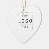 Benutzerdefiniertes Logo Keramik Ornament (Links)