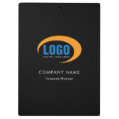 Benutzerdefiniertes Logo Klemmbrett (Rückseite)