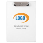 Benutzerdefiniertes Logo Klemmbrett (Vorderseite)