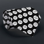 Benutzerdefiniertes Logo Krawatte<br><div class="desc">Eigene Logo-Krawatte. Ersetzen Sie das Template Logo durch Ihr eigenes Logo,  um eine personalisierte Logo-Krawatte zu erstellen.</div>