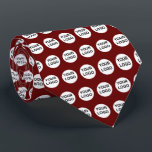 Benutzerdefiniertes Logo  Krawatte<br><div class="desc">Eigene Logo-Krawatte. Ersetzen Sie das Template Logo durch Ihr eigenes Logo,  um eine personalisierte Logo-Krawatte zu erstellen.</div>