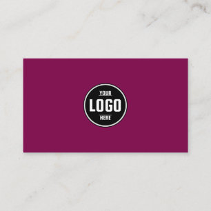 Benutzerdefiniertes Logo Kreis Modern Minimalistis Visitenkarte
