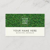 Benutzerdefiniertes Logo | Landschaften der berufl Visitenkarte (Vorderseite)