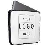 Benutzerdefiniertes Logo Laptopschutzhülle (Vorne Rechts)