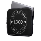 Benutzerdefiniertes Logo Laptopschutzhülle (Vorderseite Links)
