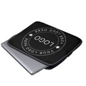 Benutzerdefiniertes Logo Laptopschutzhülle (Vorne Knopf)