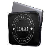 Benutzerdefiniertes Logo Laptopschutzhülle (Vorderseite Links)