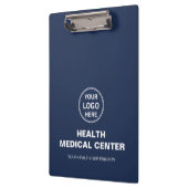 Benutzerdefiniertes Logo Medizinische Klinik Gesun Klemmbrett (Links)