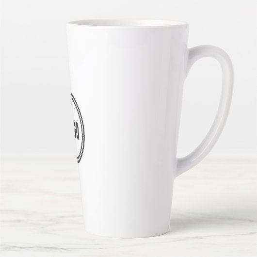 Benutzerdefiniertes Logo Milchtasse (Rechts)