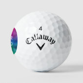 Benutzerdefiniertes Logo Minimalist Template Calla Golfball (Logo)