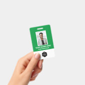 Benutzerdefiniertes Logo Mitarbeiter Foto Personal Ausweis (Handheld)