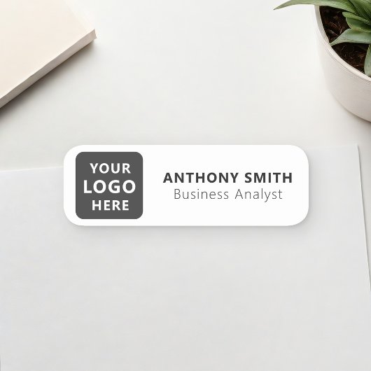 Benutzerdefiniertes Logo Mitarbeiter Magnet Name T Namensschild