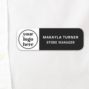 Benutzerdefiniertes Logo Mitarbeiter Magnet- oder Namensschild