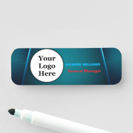 Benutzerdefiniertes Logo Mitarbeiter Magnetic oder Namensschild