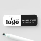 Benutzerdefiniertes Logo Mitarbeiter Magnetic oder Namensschild (Beispiel)