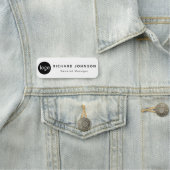 Benutzerdefiniertes Logo Mitarbeiter Magnetic oder Namensschild (Beispiel)