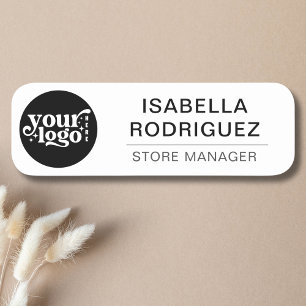 Benutzerdefiniertes Logo Mitarbeiter Magnetic oder Namensschild