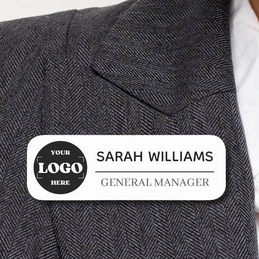 Benutzerdefiniertes Logo Mitarbeiter Magnetic oder Namensschild