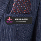 Benutzerdefiniertes Logo Mitarbeiter Magnetic oder Namensschild