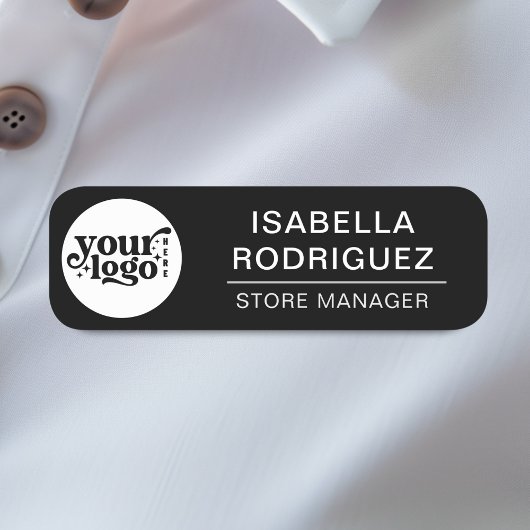 Benutzerdefiniertes Logo Mitarbeiter Magnetic oder Namensschild