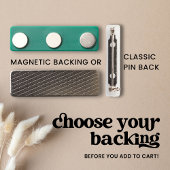 Benutzerdefiniertes Logo Mitarbeiter Magnetic oder Namensschild