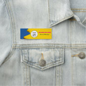 Benutzerdefiniertes Logo Mitarbeiter Magnetic oder Namensschild (Beispiel)