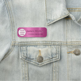 Benutzerdefiniertes Logo Mitarbeiter Magnetisch Od Namensschild