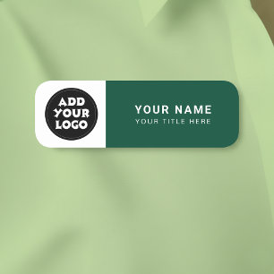 Benutzerdefiniertes Logo Mitarbeiter Namensschild