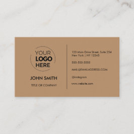 Benutzerdefiniertes Logo modern minimalistisch Lig Visitenkarte