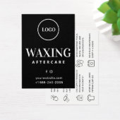 Benutzerdefiniertes Logo Modern Waxing Aftercare C (Schreibtisch)