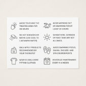 Benutzerdefiniertes Logo Modern Waxing Aftercare C (Rückseite)