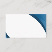 Benutzerdefiniertes Logo moderne minimalistische s Visitenkarte (Rückseite)