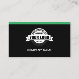 Benutzerdefiniertes Logo, moderne Visitenkarte