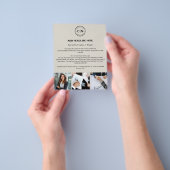 Benutzerdefiniertes Logo Modernes Berufliches Gesc Flyer (Gruppe)