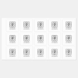 Benutzerdefiniertes Logo | Modernes Minimalistisch Etiketten