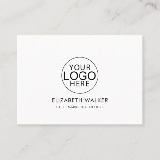 Benutzerdefiniertes Logo modernes Minimalistisches Visitenkarte