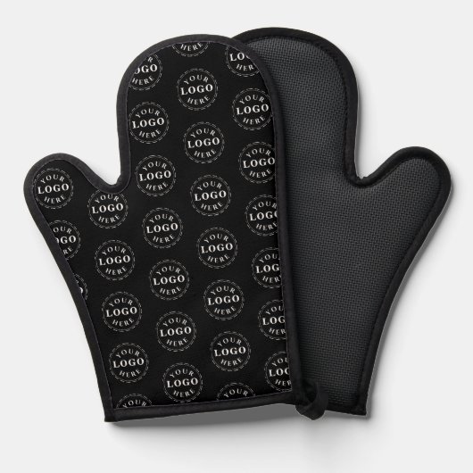 Benutzerdefiniertes Logo Muster Oven Mitt für die Ofenhandschuh (Vorderseite/Rückseite)