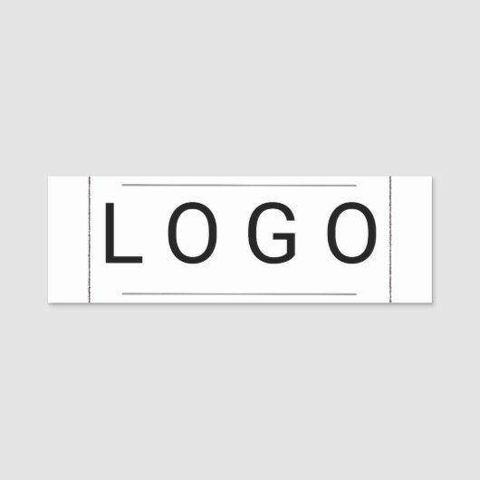 Benutzerdefiniertes Logo Namensschild (Vorderseite)