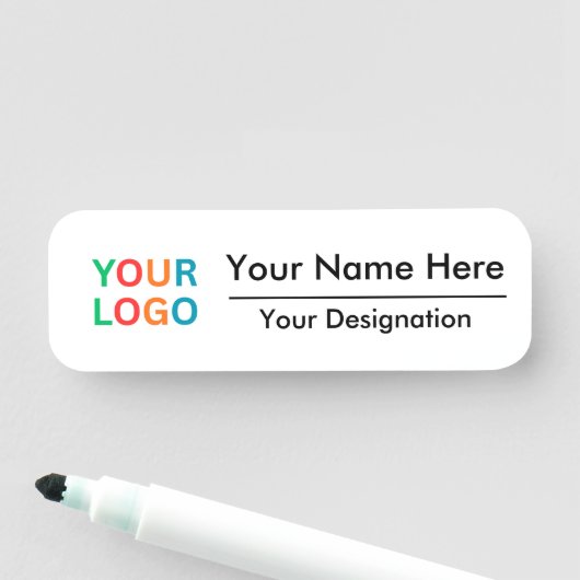 Benutzerdefiniertes Logo & Namensschild für geschä (Beispiel)