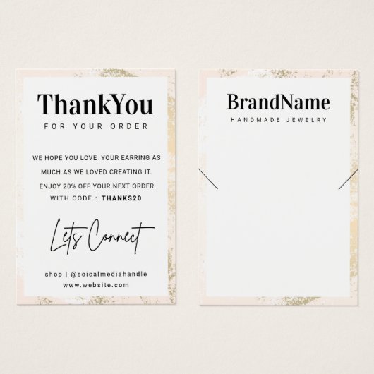 Benutzerdefiniertes Logo-Netzwerkklasseanzeige Dan (Vorne & Hinten)