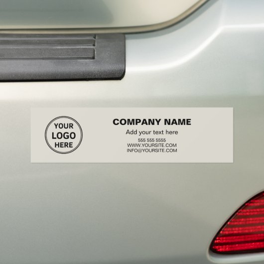 Benutzerdefiniertes Logo Neutrales Professionelles Autoaufkleber (Auf Auto)