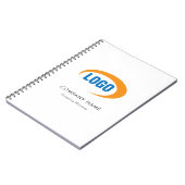 Benutzerdefiniertes Logo Notizblock (Linke Seite)