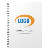 Benutzerdefiniertes Logo Notizblock (Vorderseite)