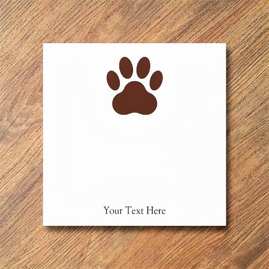 Benutzerdefiniertes Logo oder Bild und Text Post-it Klebezettel