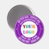 Benutzerdefiniertes Logo oder Foto- und Textmagazi Magnet (Vorderseite/Rückseite)