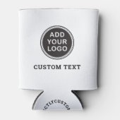 Benutzerdefiniertes Logo oder Foto und Textwerbung Dosenkühler (Vorderseite)